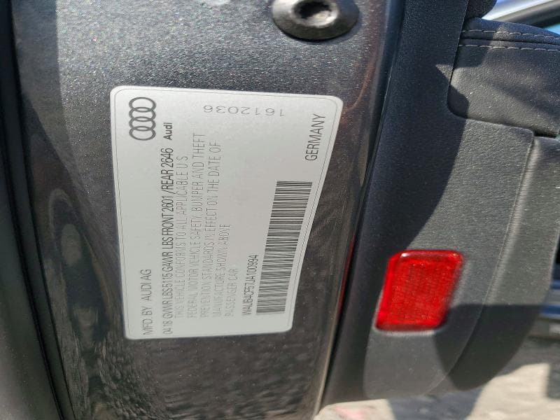 2018 AUDI S5 PREMIUM PLUS 12