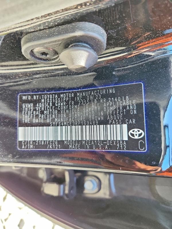 2024 TOYOTA COROLLA SE 13