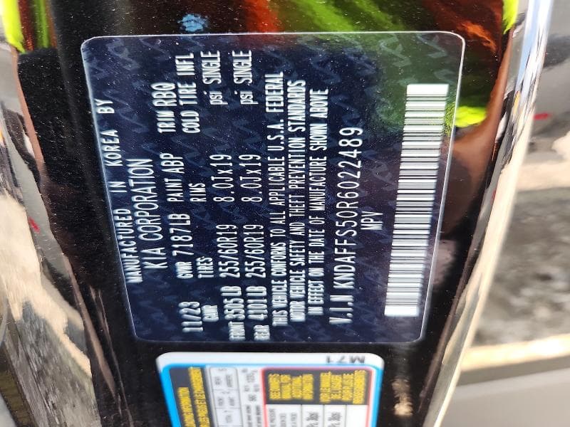 2024 KIA EV9 WIND 14