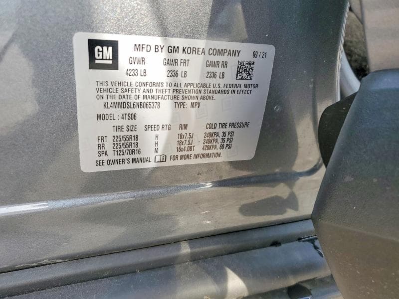 2022 BUICK ENCORE GX SELECT 13