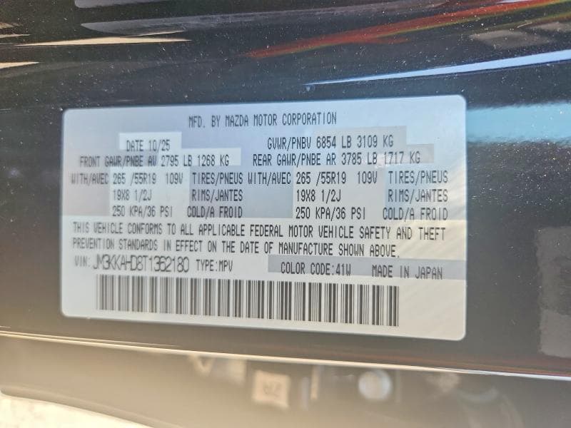 2026 MAZDA CX-90 SELECT 13