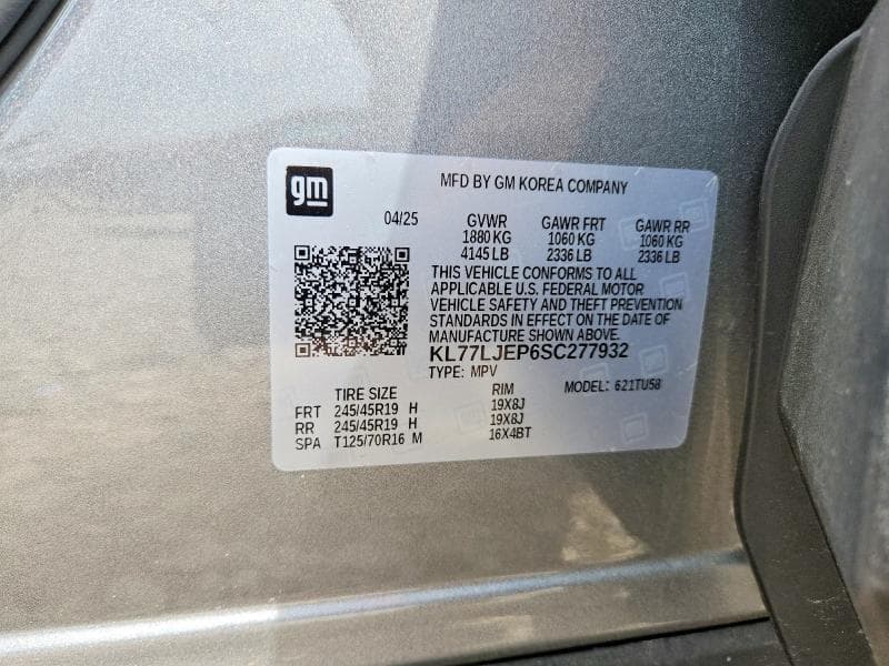 2025 CHEVROLET TRAX 2RS 13