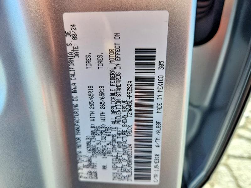 2024 TOYOTA TACOMA LIMITED 12