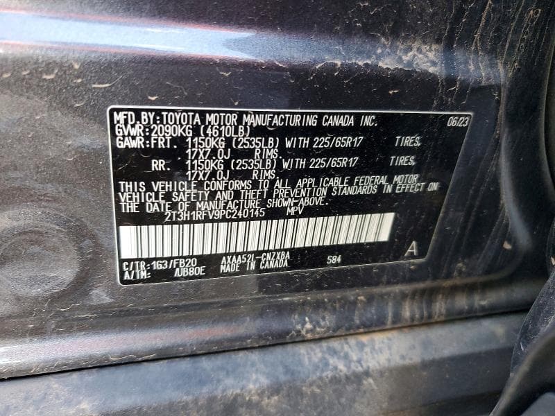2023 TOYOTA RAV4 LE 14