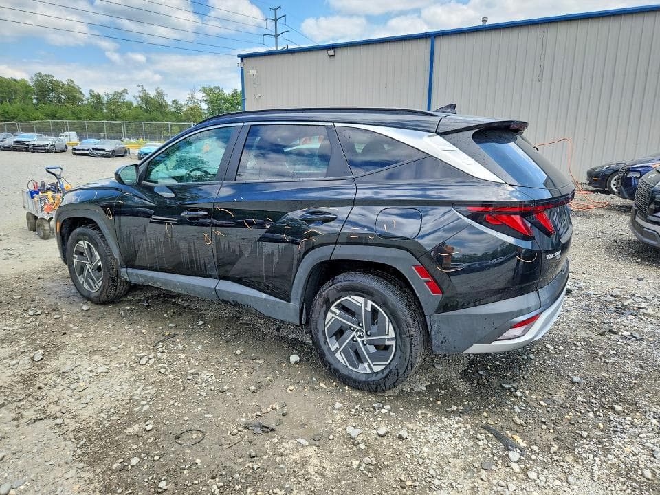 2025 HYUNDAI TUCSON BLUE 2
