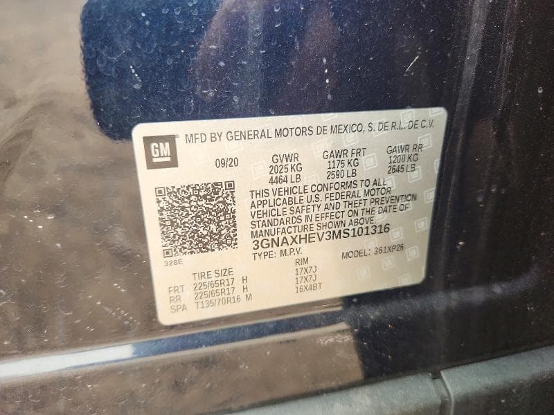 2021 CHEVROLET EQUINOX LS 13