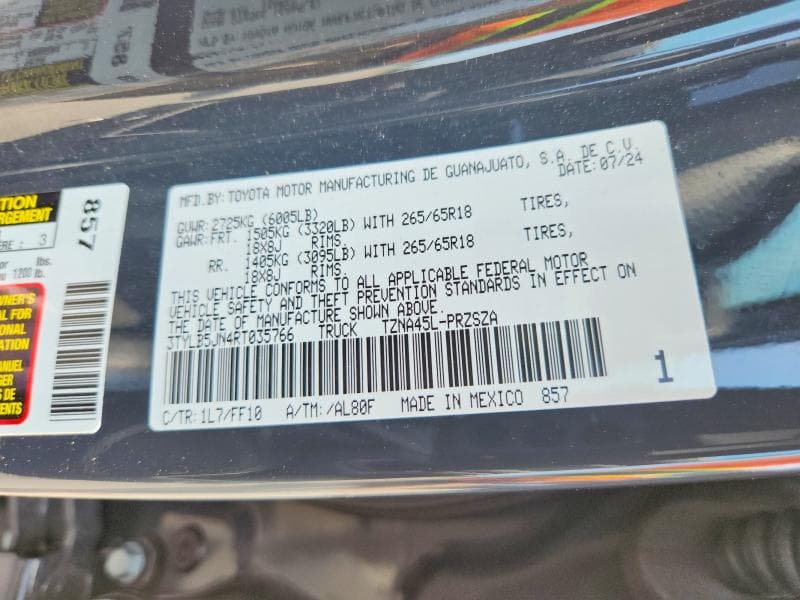 2024 TOYOTA TACOMA SR5 13