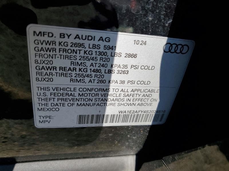 2025 AUDI Q5 E PREMIUM PLUS 55 14