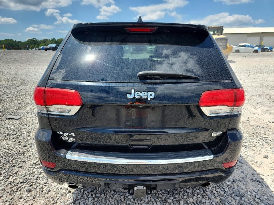 2017 JEEP GRAND CHEROKEE OVERLAND 6