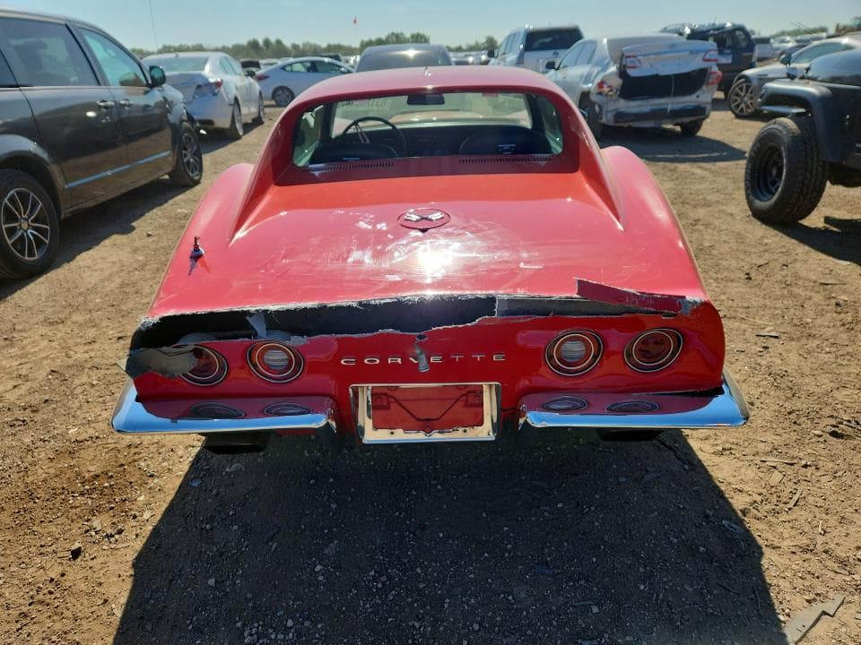1972 CHEVROLET CORVETTE 6