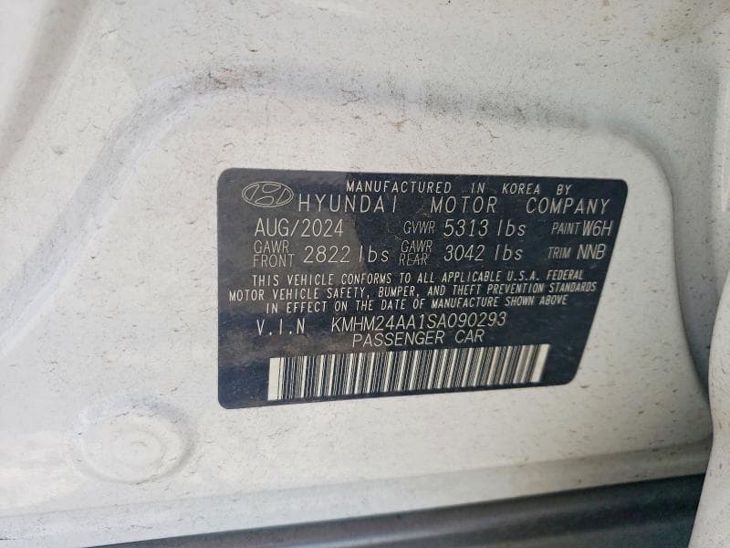 2025 HYUNDAI IONIQ 6 SE 12