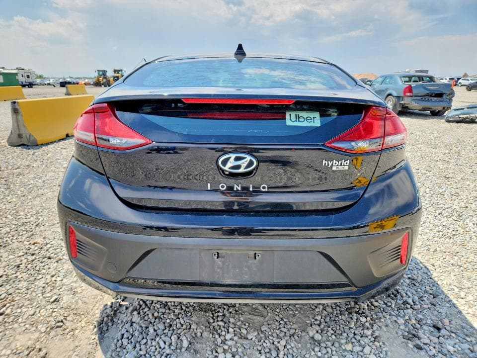 2017 HYUNDAI IONIQ BLUE 6