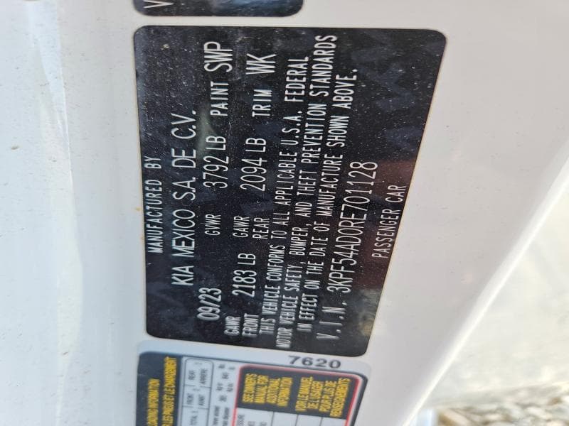 2024 KIA FORTE GT LINE 13