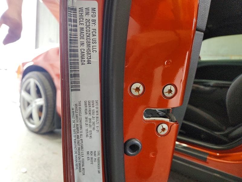 2021 DODGE CHALLENGER GT 12