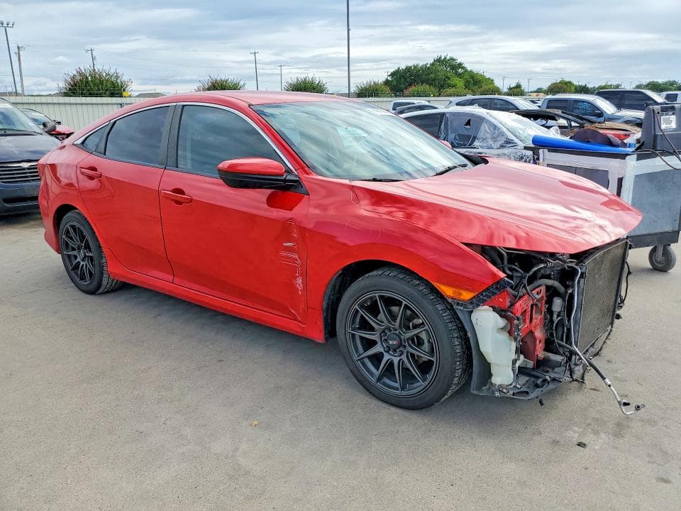 2017 HONDA CIVIC LX 4