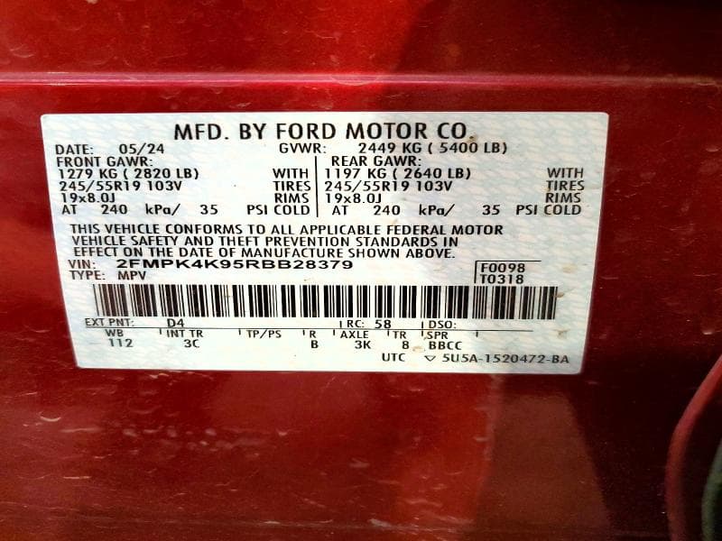 2024 FORD EDGE TITANIUM 13