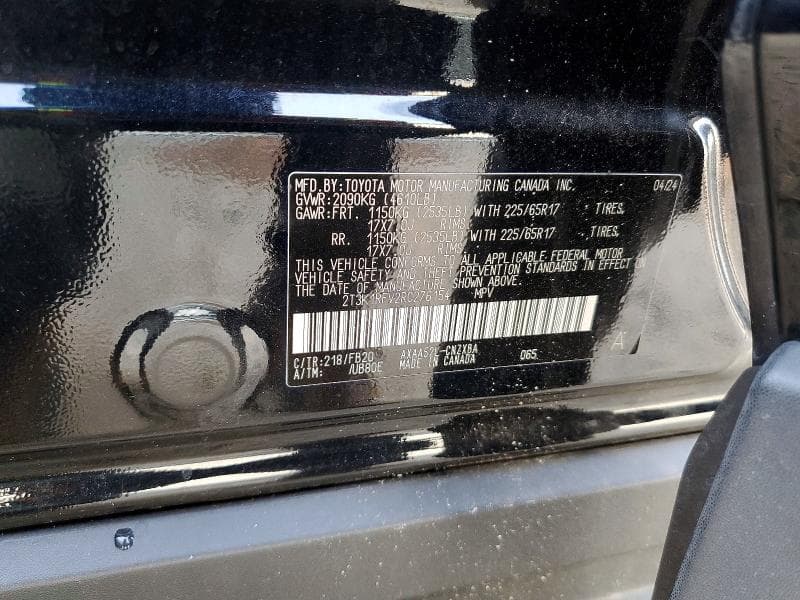 2024 TOYOTA RAV4 LE 14