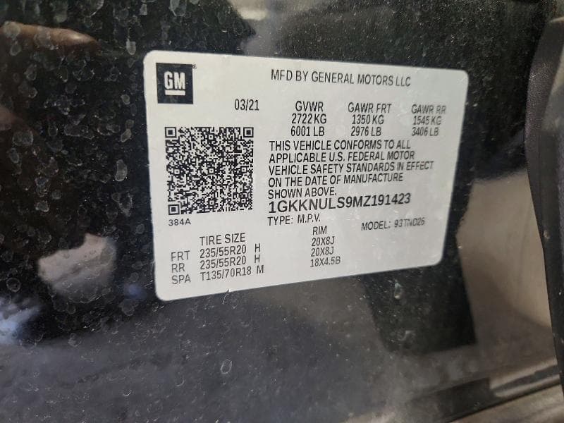 2021 GMC ACADIA SLT 13