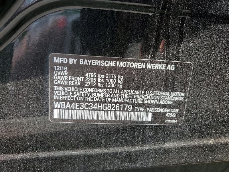 2017 BMW M440I GRAN COUPE 12