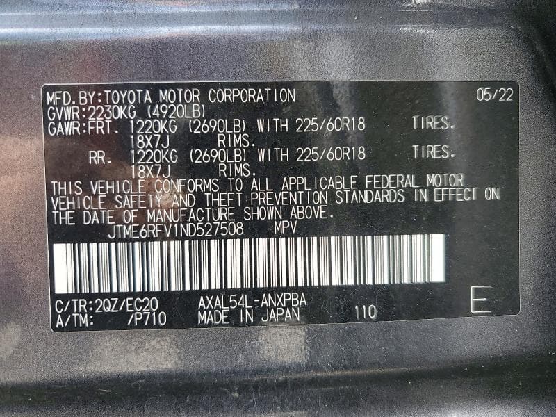 2022 TOYOTA RAV4 XSE 13