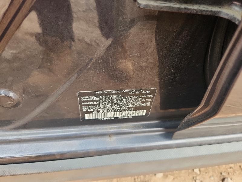 2019 SUBARU CROSSTREK 13