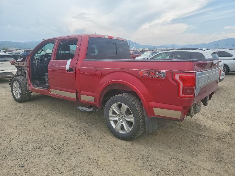 2017 FORD F150 SUPERCREW 2
