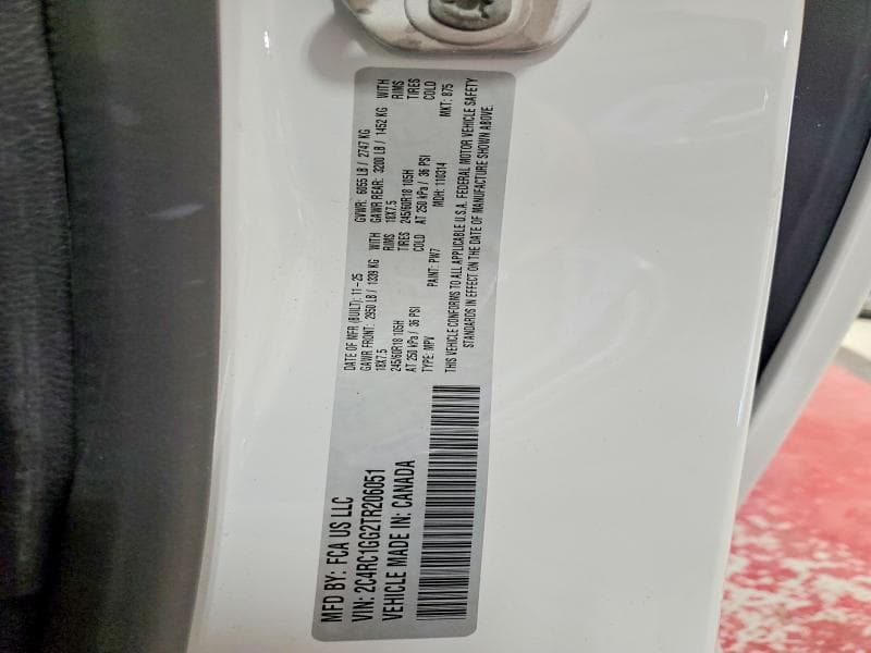 2026 CHRYSLER PACIFICA LIMITED 13