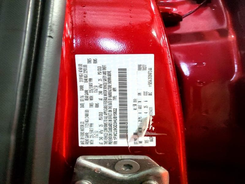 2017 FORD ESCAPE SE 12