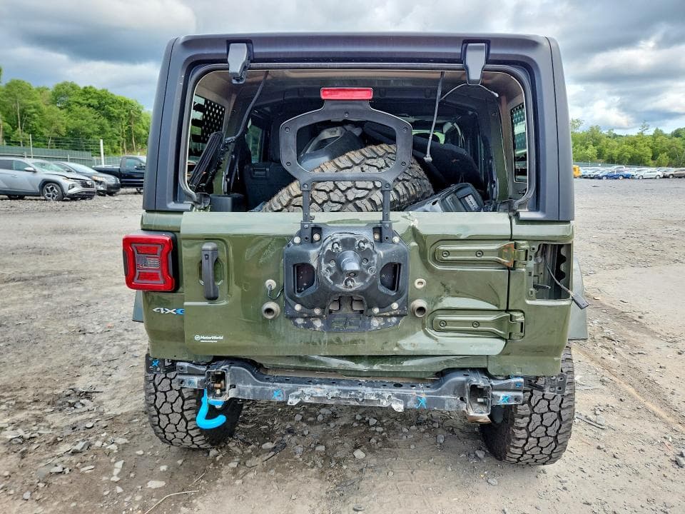 2022 JEEP WRANGLER UNLIMITED SAHARA 4XE 6