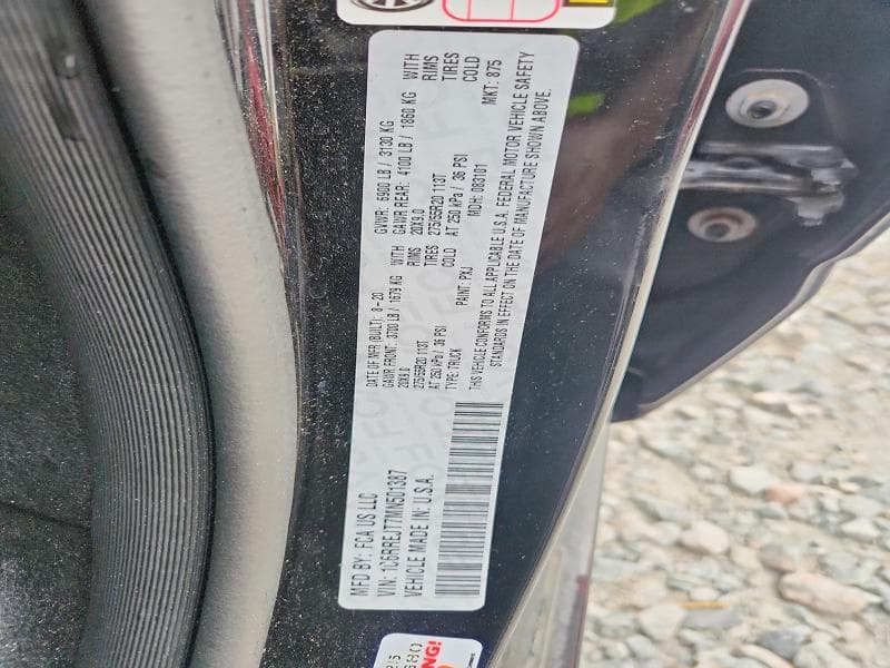 2021 RAM 1500 LARAMIE 13