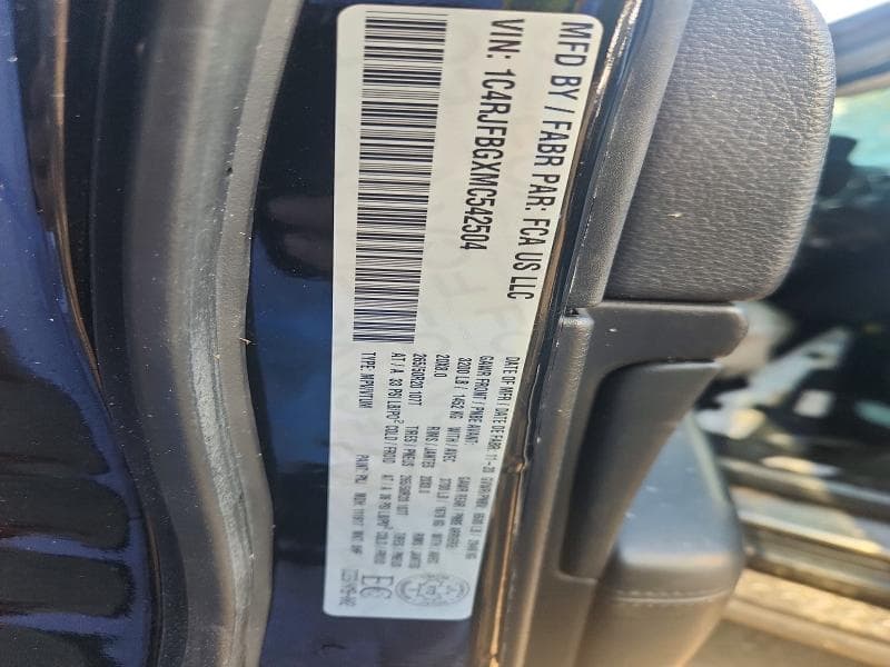 2021 JEEP GRAND CHEROKEE LIMITED 13