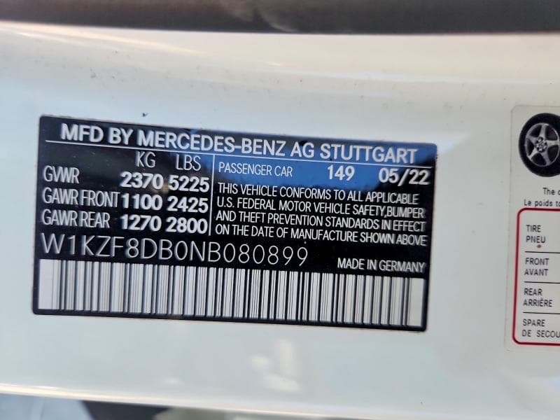 2022 MERCEDES-BENZ E 350 12