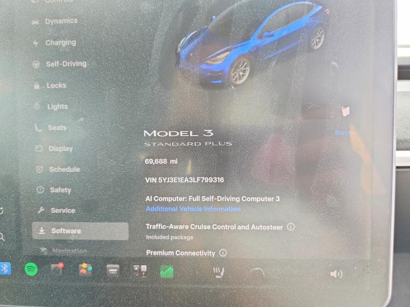 2020 TESLA MODEL 3 9