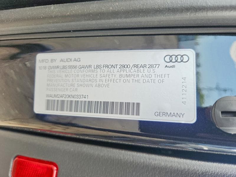 2019 AUDI A6 PRESTIGE 13