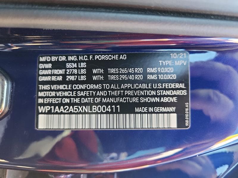 2022 PORSCHE MACAN 13