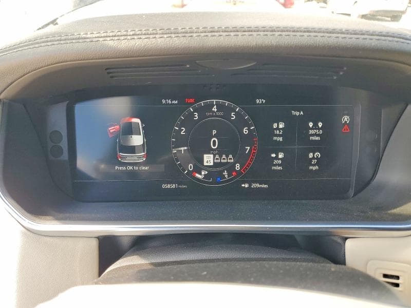 2020 LAND ROVER RANGE ROVER HSE 9