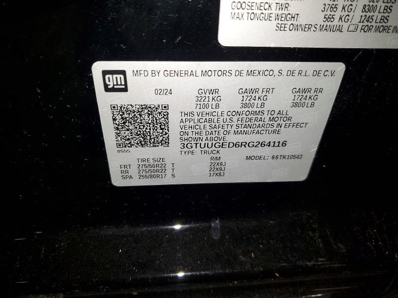 2024 GMC SIERRA K1500 DENALI 12