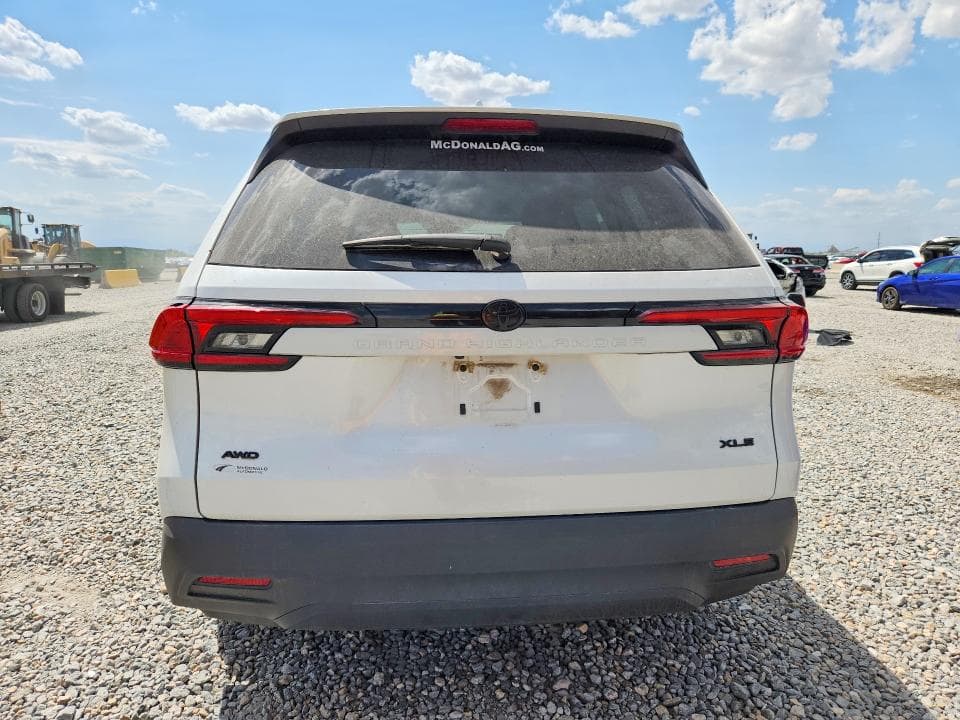 2025 TOYOTA GRAND HIGHLANDER XLE 6