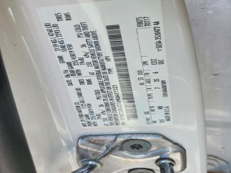 2017 FORD ESCAPE TITANIUM 13