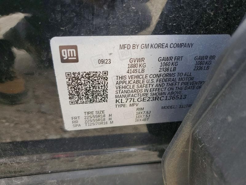 2024 CHEVROLET TRAX 1RS 12