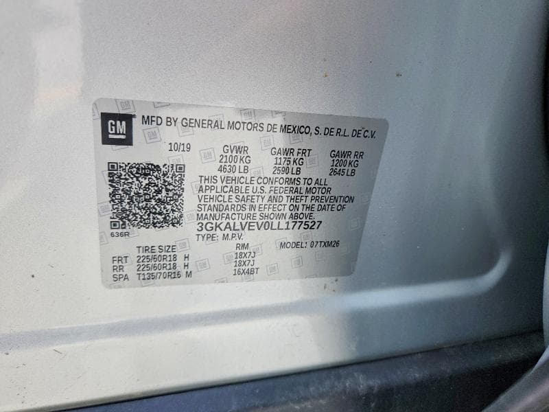 2020 GMC TERRAIN SLT 13