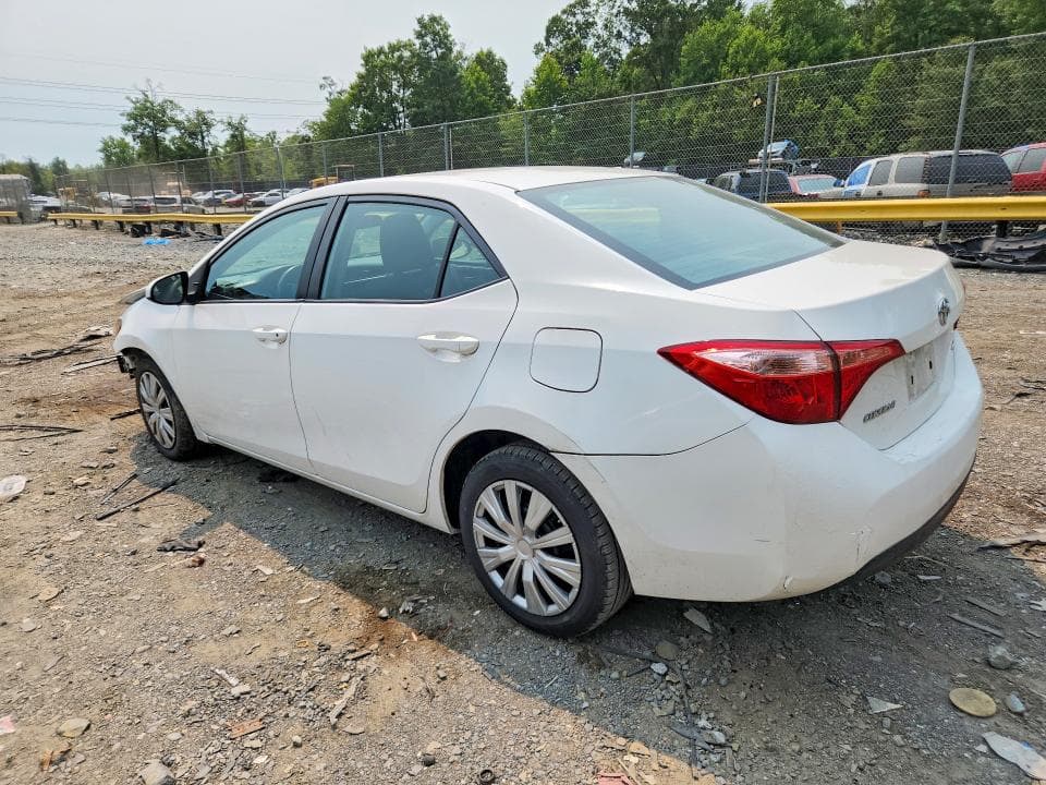 2019 TOYOTA COROLLA LE 2