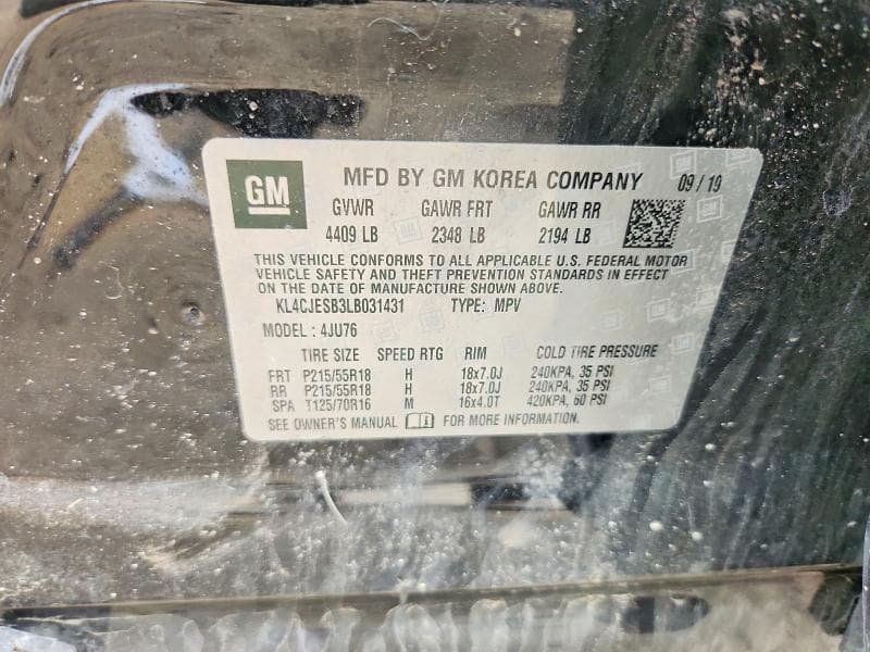 2020 BUICK ENCORE PREFERRED 13