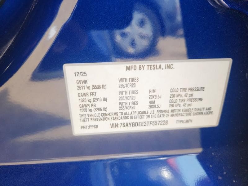 2026 TESLA MODEL Y 12