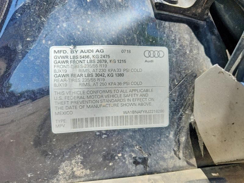 2018 AUDI Q5 PREMIUM PLUS 13