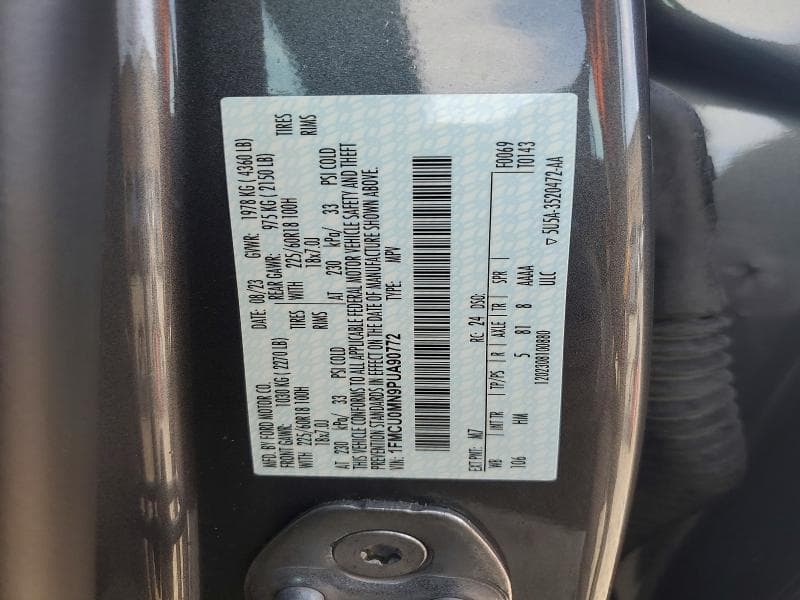 2023 FORD ESCAPE ST LINE 14