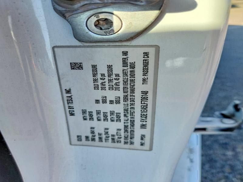 2020 TESLA MODEL 3 13