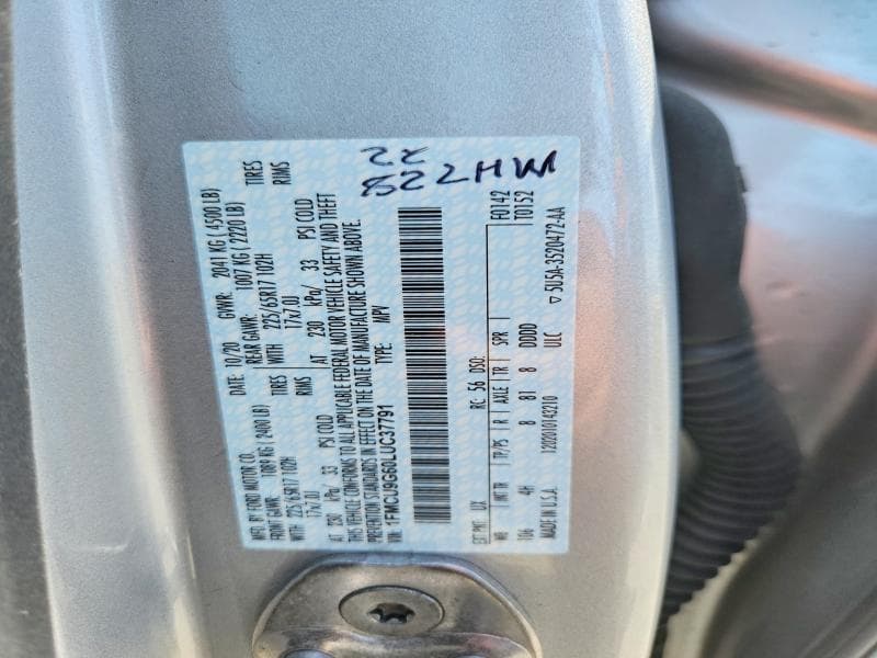2020 FORD ESCAPE SE 13