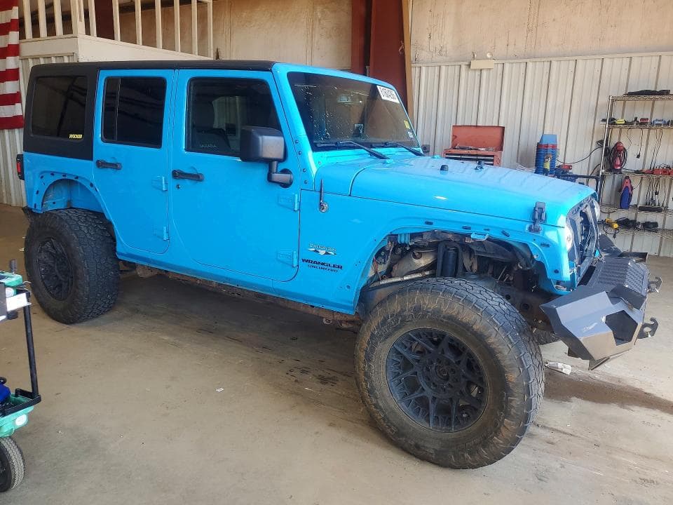 2017 JEEP WRANGLER UNLIMITED SAHARA 4