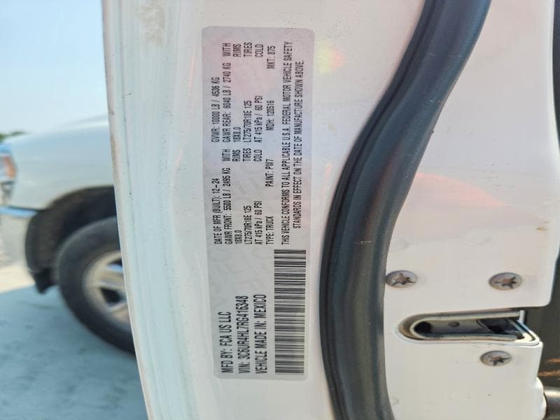 2024 RAM 2500 TRADESMAN 12